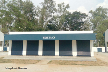 Kiosk Block,Mangalkot Krishak Bazar